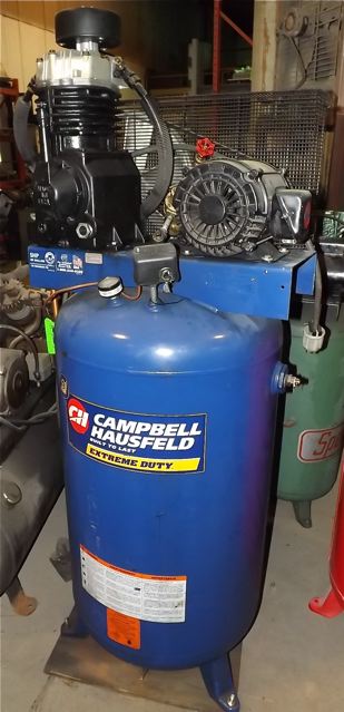 5 HP CAMPBELL HAUSFELD ... AIR COMPRESSOR